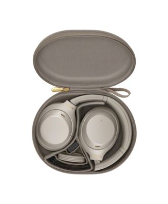 WH-1000XM4 Wireless Noise Canceling Over-Ear Headphones (Silver) Bundle