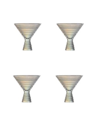 Jupiter Martini Glasses, Set of 4