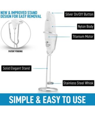 Ultra High Speed Milk Frother with Stand