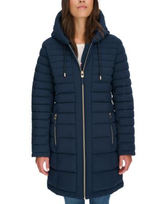 Tommy Hilfiger - Women's Hooded Water-Resistant Puffer Coat