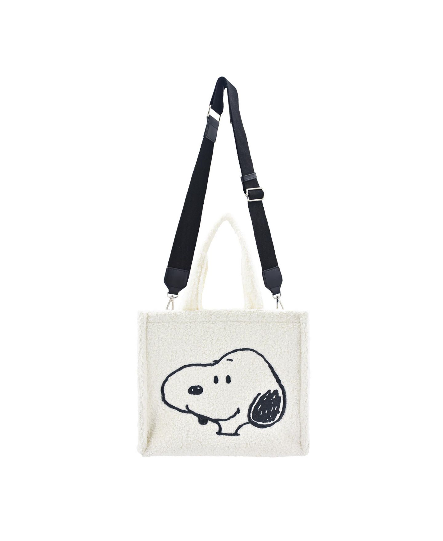 Женская сумка Peanuts Snoopy & Woodstock Sherpa Mini Tote — фото 2