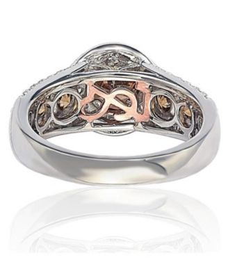 Suzy Levian Bridal Sterling Silver Cubic Zirconia Engagement Ring