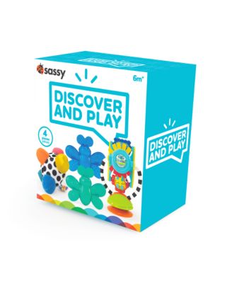 Sassy Discover & Play Toys Baby Box Set