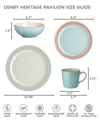  Heritage Pavilion 16 Pc. Dinnerware Set, Service for 4
