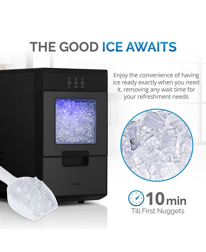 Newair 44lb. Nugget Countertop Ice Maker with SelfCleaning Function