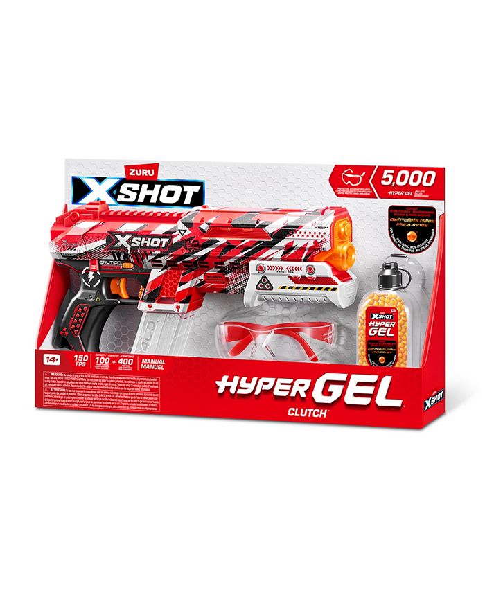 ZURU X-Shot Hyper Gel Clutch Blaster | 5000 Gellets | Pistola De Gel De Alta Capacidad Para Mayores De 14 Años Pistola De Gel X-Shot Hyper Gel ZURU X-Shot Hyper Gel Clutch Blaster | 5000 Gellets | Pistola De Gel De Alta Capacidad Para Mayores De 14 Años Pistola De Gel X-Shot Hyper Gel