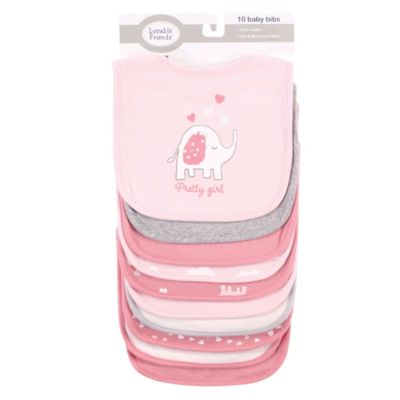 Interlock Cotton Drooler Bibs