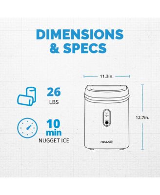 26 lbs. Nugget Countertop Ice Maker