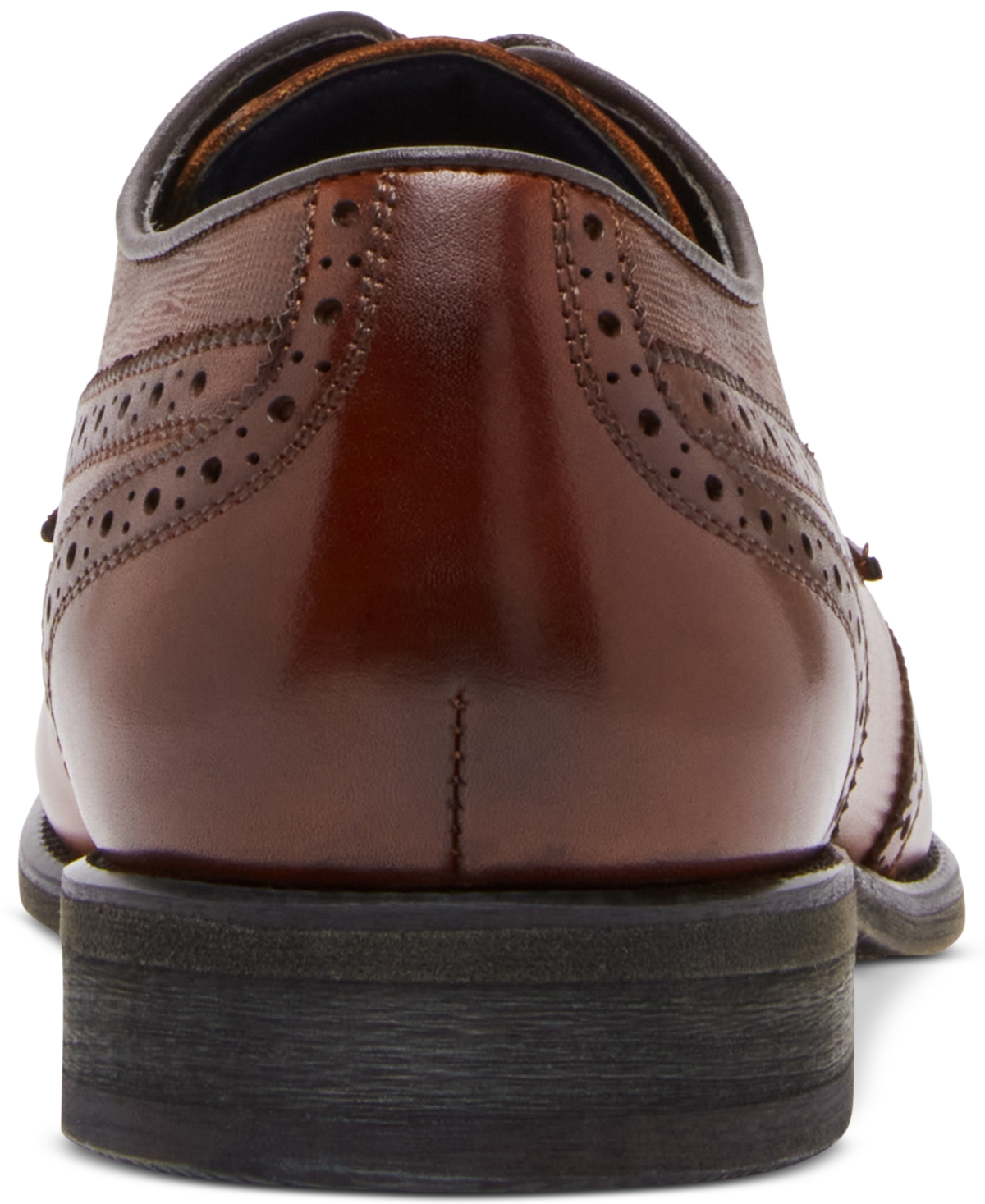Steve Madden Men's Amir Classic Wingtip Oxford Dress Shoe -tan