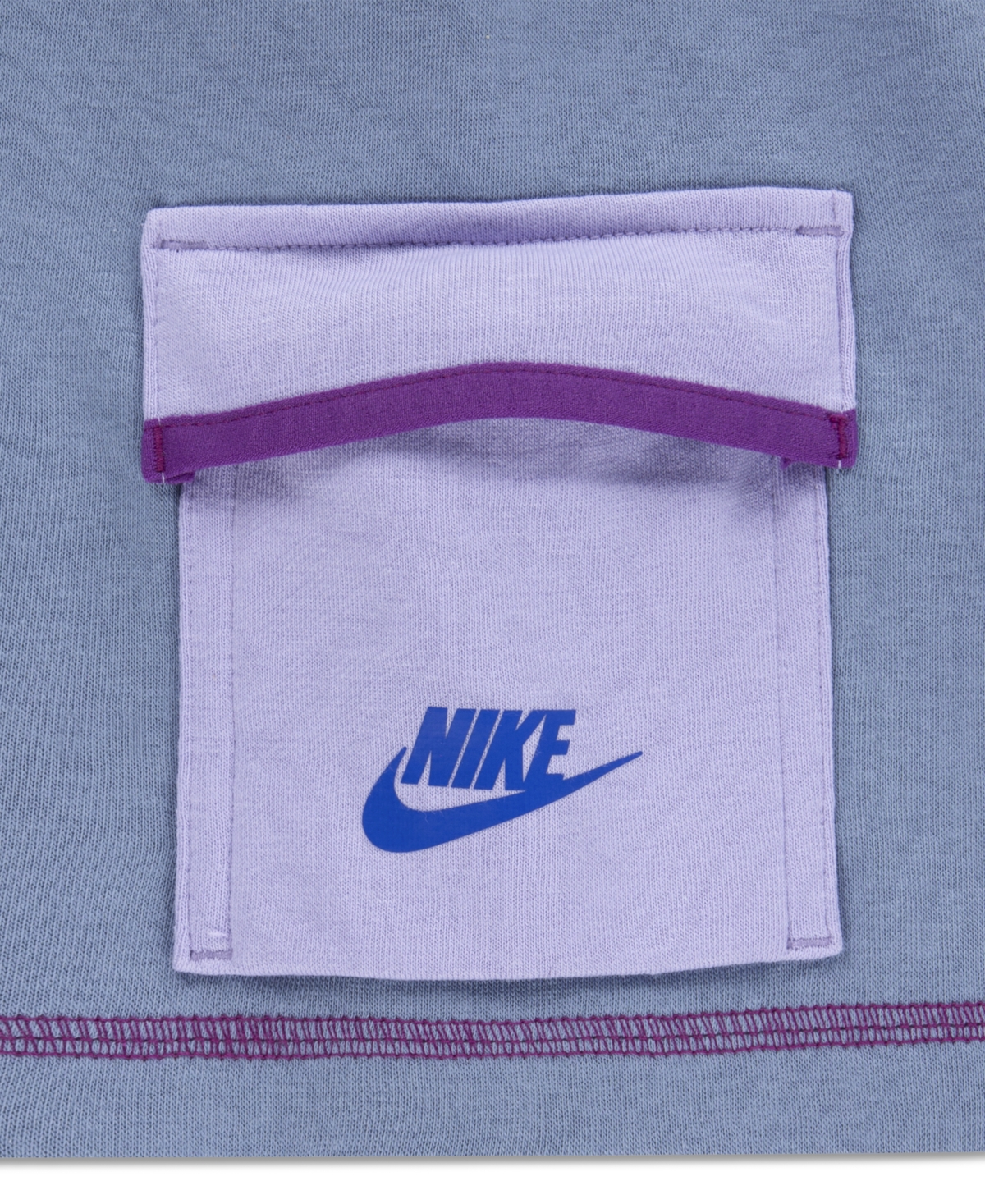 Shop Nike Toddler Boys Reimagine T-shirt & French Terry Cargo Shorts, 2 Piece Set In Ueashen S