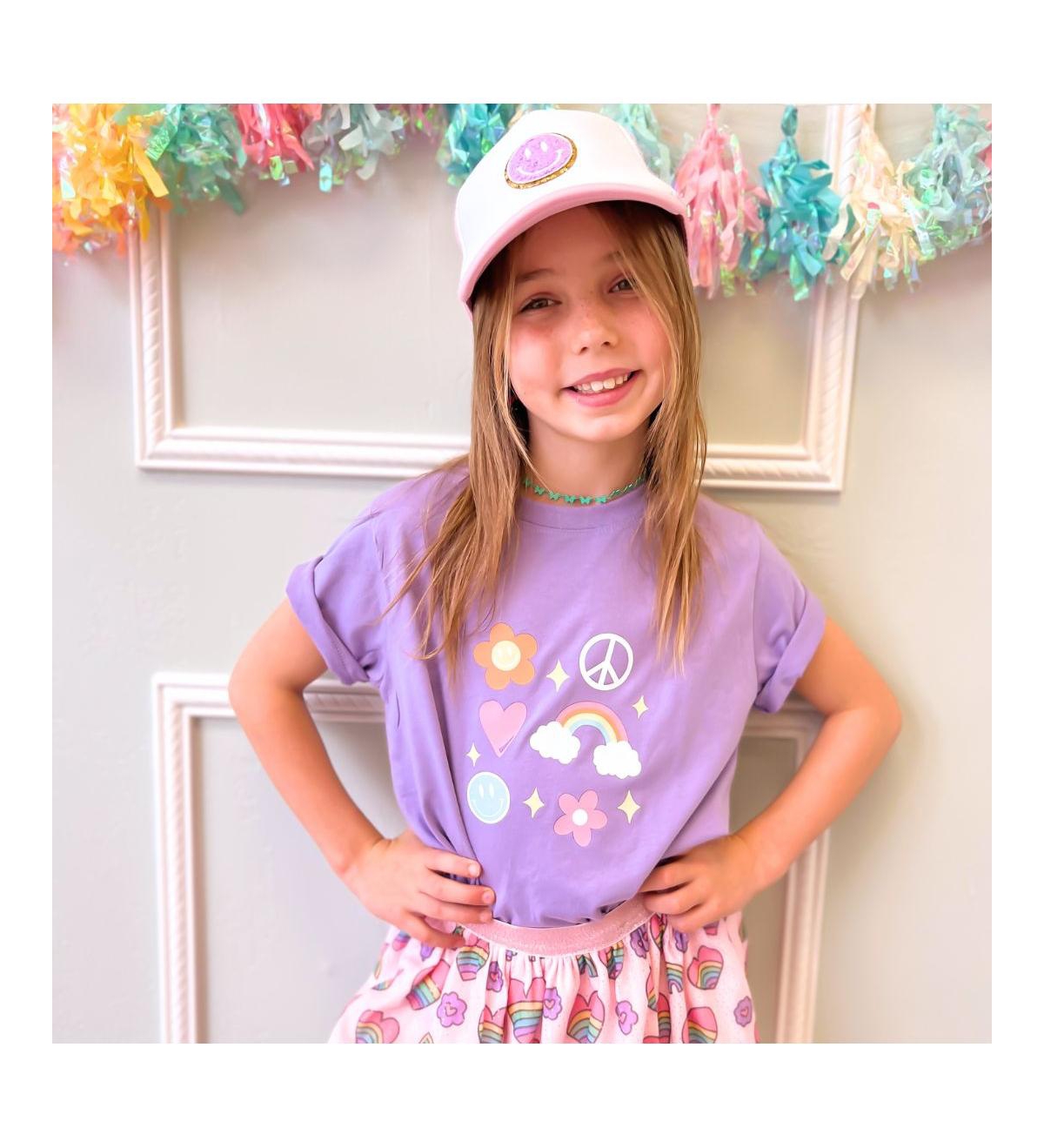 Sweet Wink Girls Smile Patch Hat