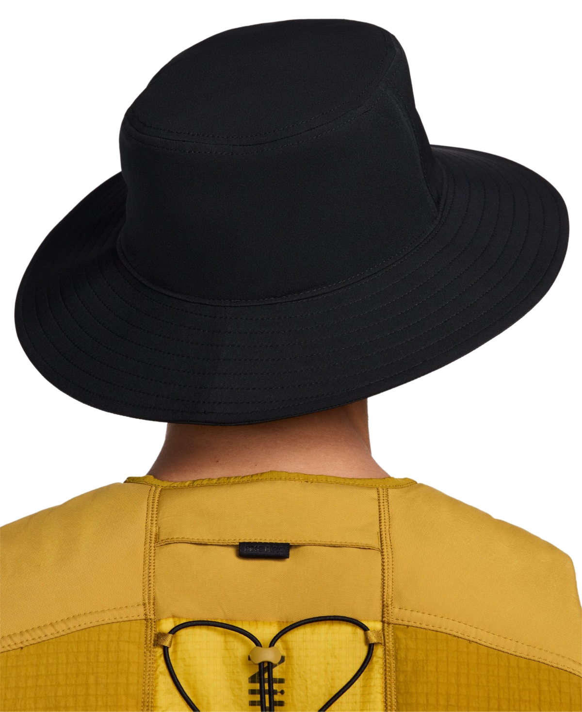 Nike Men's Apex Dri-fit Bucket Hat with Removable Chin Strap -anthracite/white