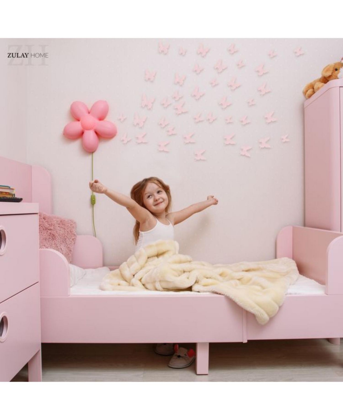 Zulay Kitchen 3D Removable Butterfly Wall Decor with 3 Wing Designs - 24pcs