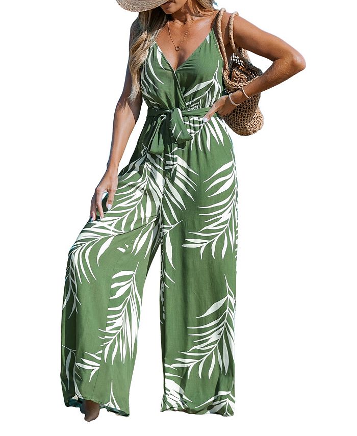 CUPSHE Women's Casual Loose Overalls Jumpsuits High Neck