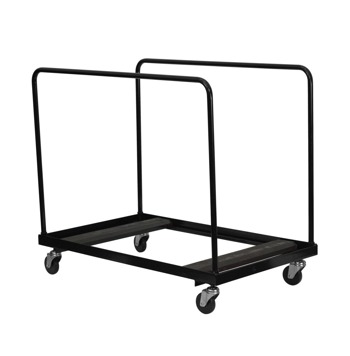 Folding Table Dolly For Round Folding Tables - Black
