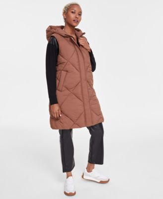 Women's Quilted Hooded Puffer Vest