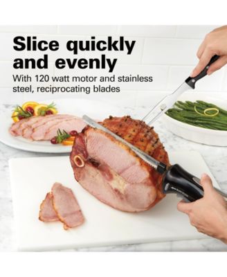Electric Knife Set with Fork & Case - 74277G