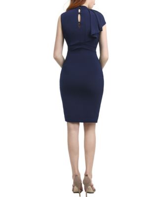 Maternity Ruffle Sheath Dress
