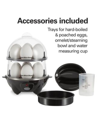 3-in-1 Egg Cooker with 14 Egg Capacity - 25508G