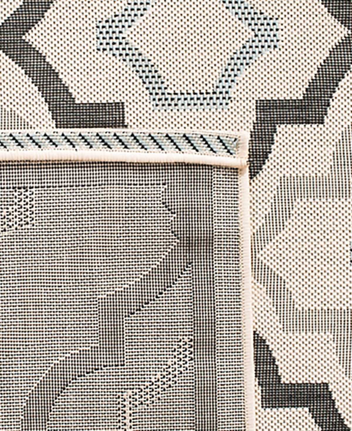 Safavieh Courtyard CY7938and Black Outdoor Area Rug -/ Bl