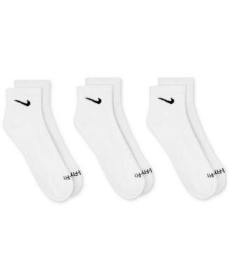 Unisex Dri-FIT Cushion Quarter Socks 3-Pack