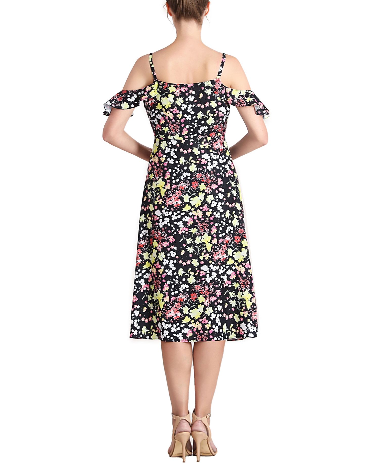 Maternity kimi + kai Esme Nursing Button Front Dress