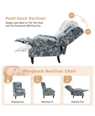 Asikli 31'' Wide Manual Standard Recliner with Wingback Design