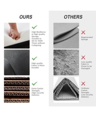 Modern Velvet Barrel Chair with Channel Tufted Back