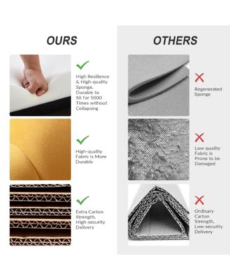 Modern Velvet Barrel Chair with Channel Tufted Back