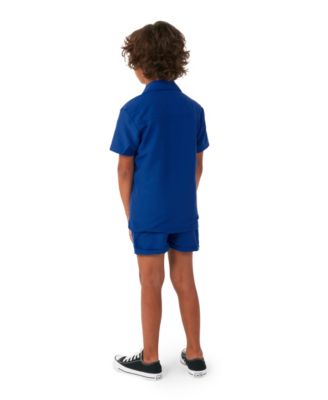 Little Boys 2 Pc Summer Shirt and Shorts Set