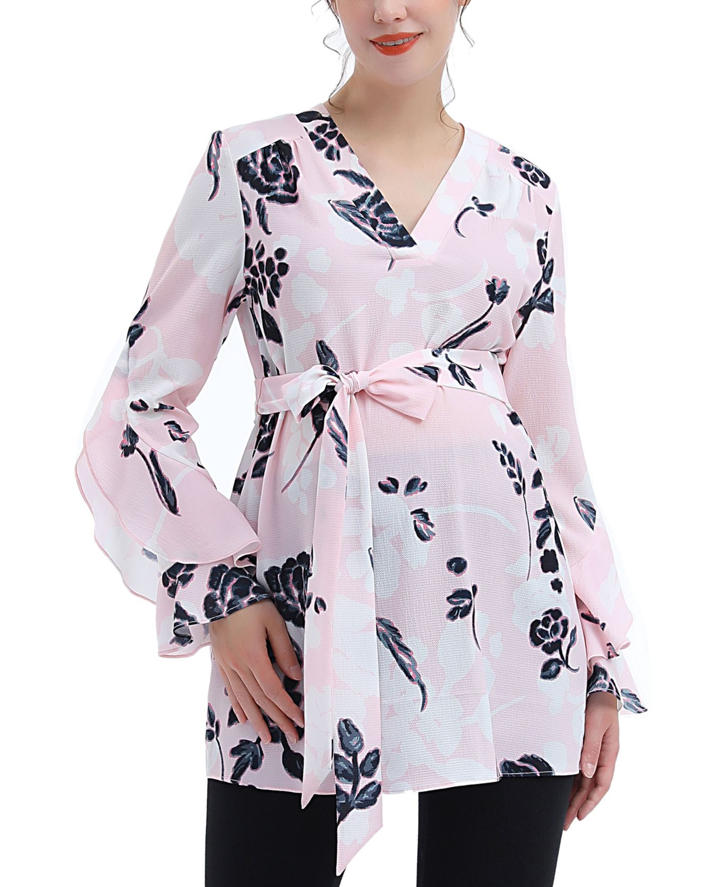 Женская блузка kimi + kai Maternity Leilani Blouse, цвет: Разноцветный — фото 1