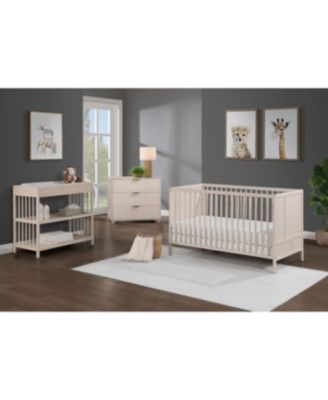 Pixie Finn 3-in-1 Convertible Crib in Washed Natural
