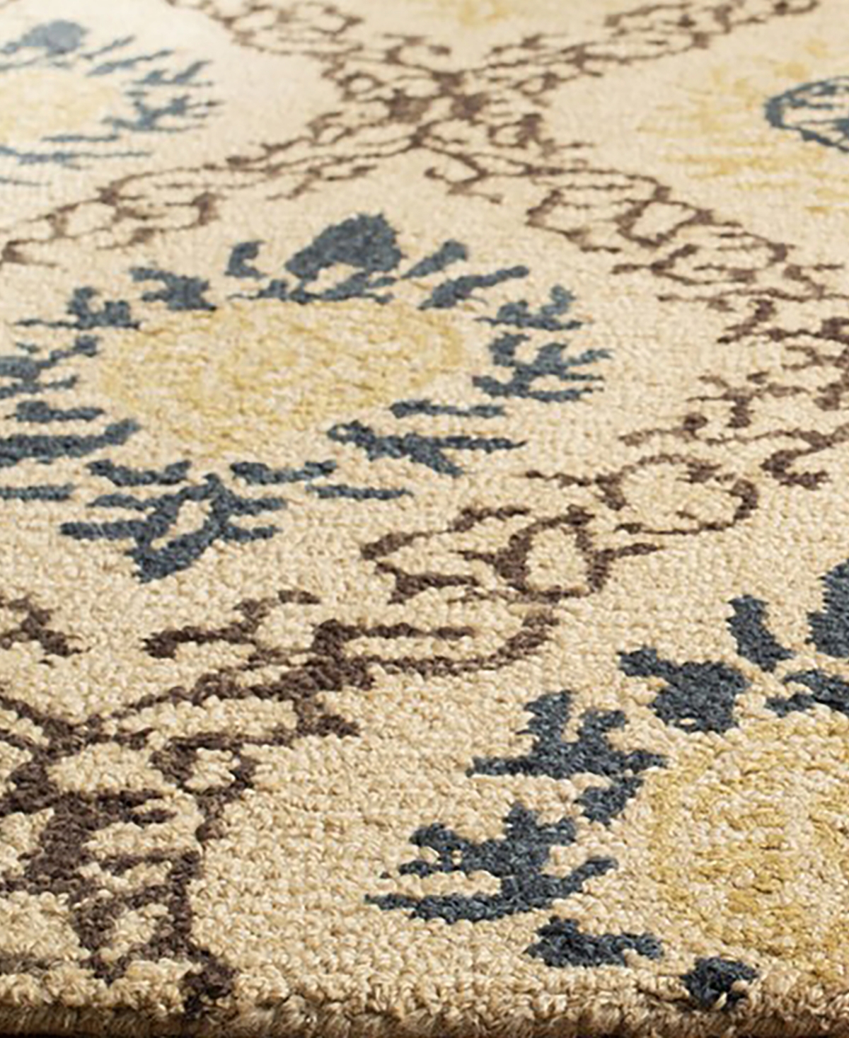 Safavieh Antiquity At460and Multi Area Rug - Gold