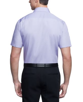 Poplin Solid Short-Sleeve Dress Shirt