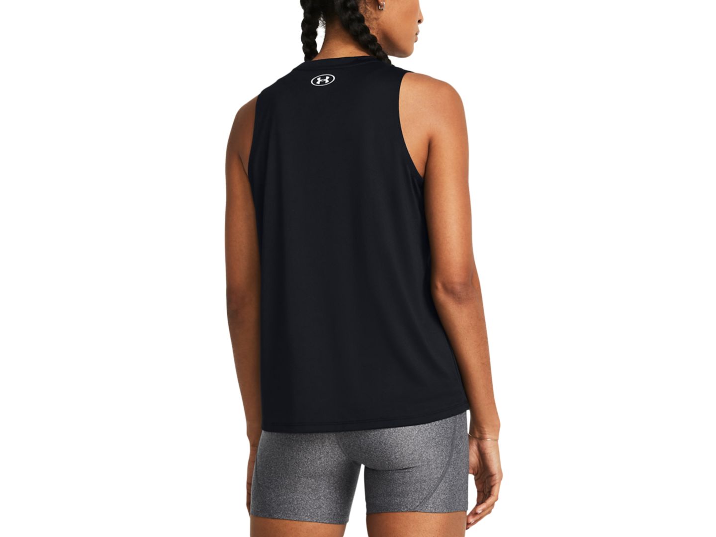 Женский топ Under Armour UA Tech™ Crewneck Tank Top, цвет: Чёрный — фото 2