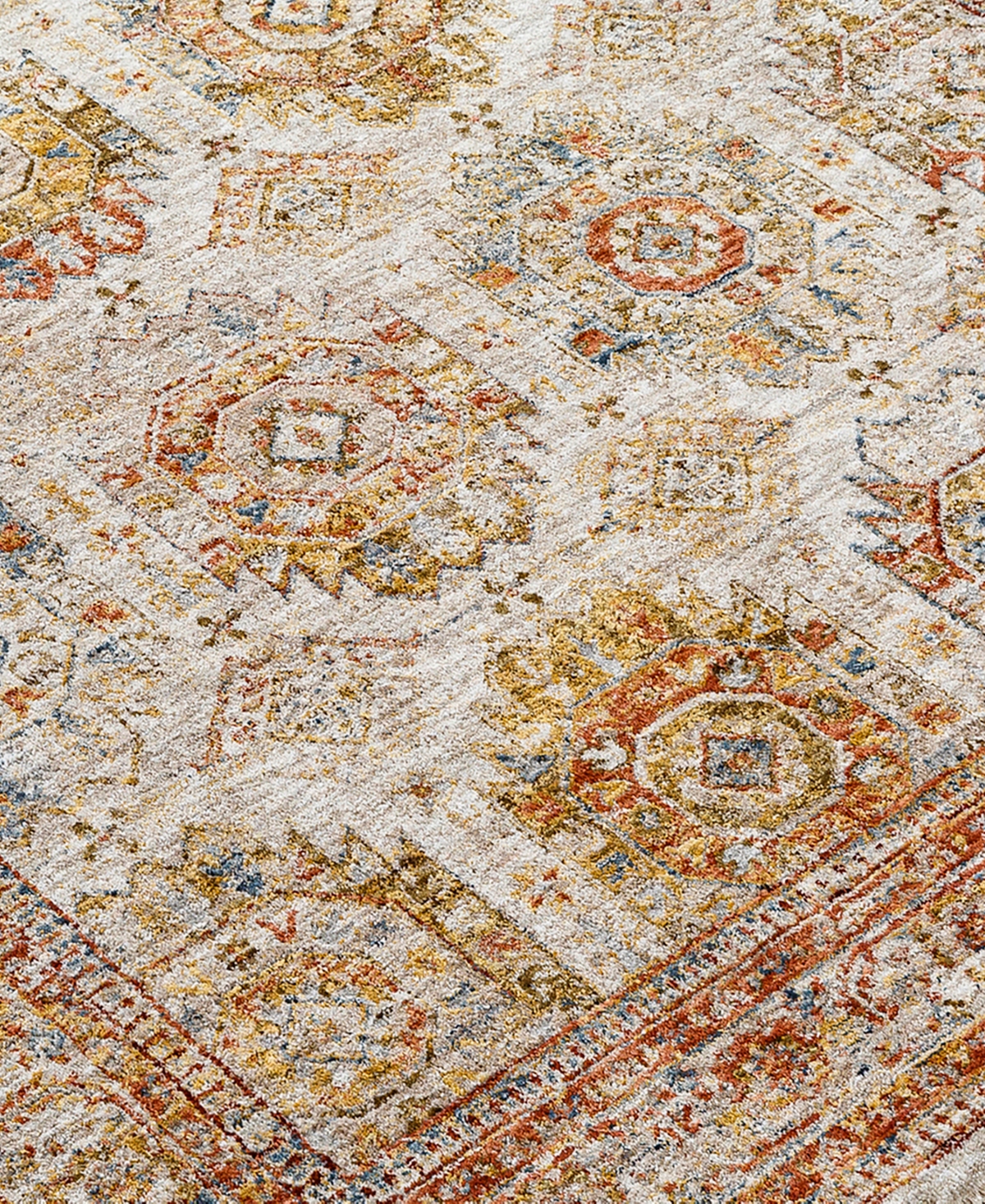 Surya Mona Lisa Mni-2302 2'7x4' Area Rug In Rust-cream