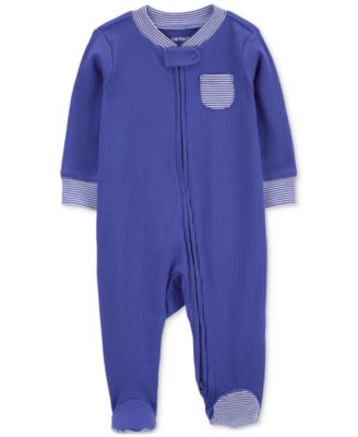 Baby 2-Way-Zip Sleep and Play Footed Coverall