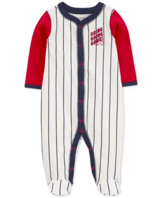 Carter's Baby Boys Baseball Snap-Up Cotton Sleep Play Footed