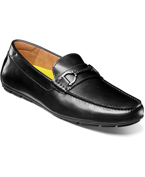alfani Florsheim Men's Motor Moc Toe Bit Driving Loafer Men's Shoes