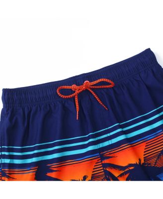 Men's 8" Mesh Lined Swim Trunks, up to Size 2XL