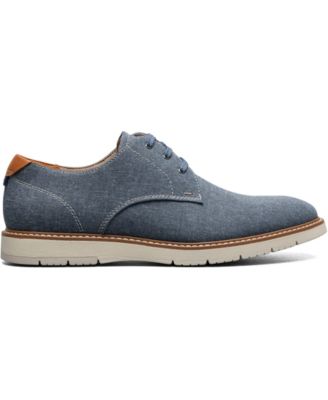 Men's Vibe Canvas Plain Toe Oxford Dress Shoe