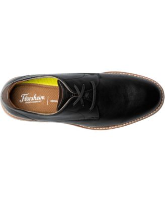 Men's Vibe Plain Toe Oxford Lace Up Dress Shoe