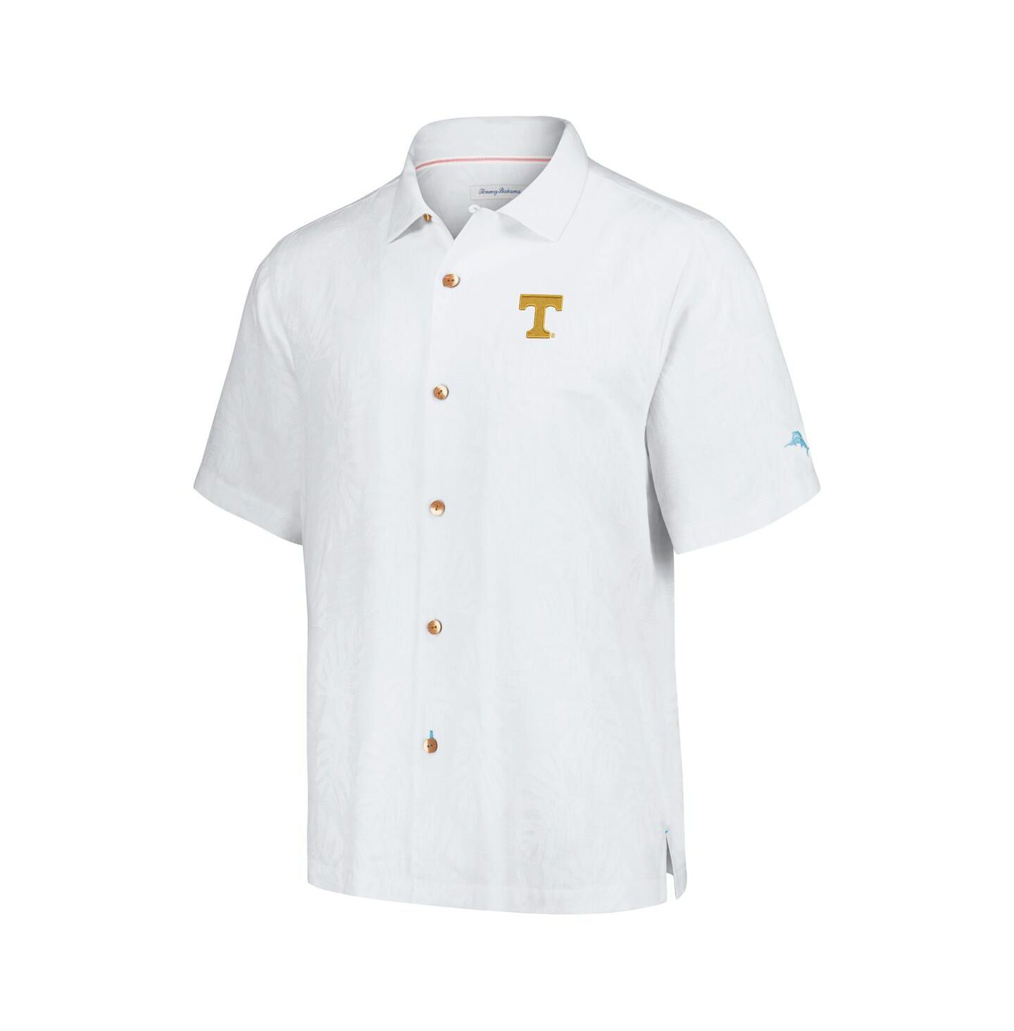 Мужская рубашка Tommy Bahama White Texas Tech Red Raiders Castaway Game Camp Button-Up — фото 2