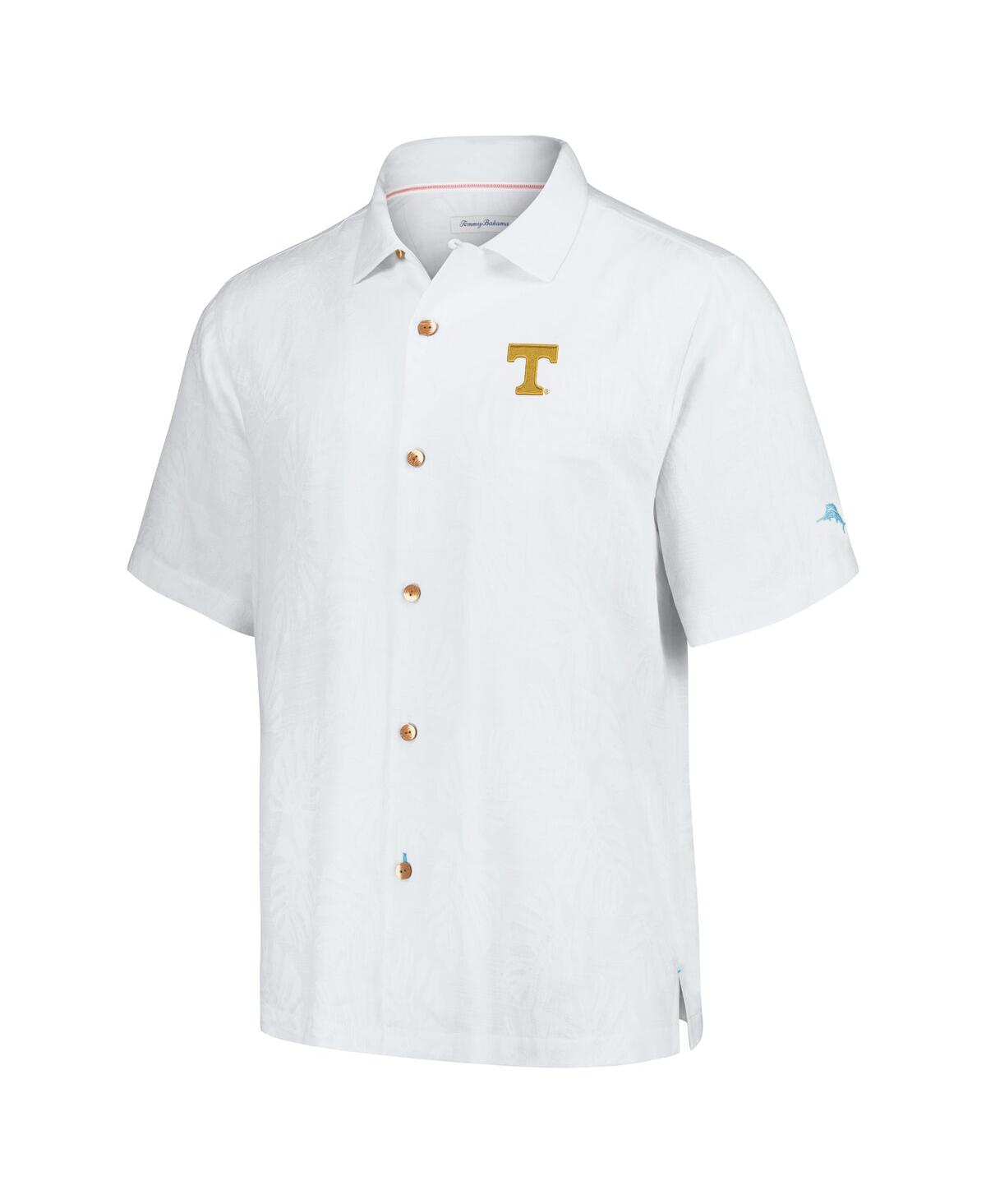 Tommy Bahama White Texas Tech Red Raiders Castaway Game Camp Button-up Shirt In White