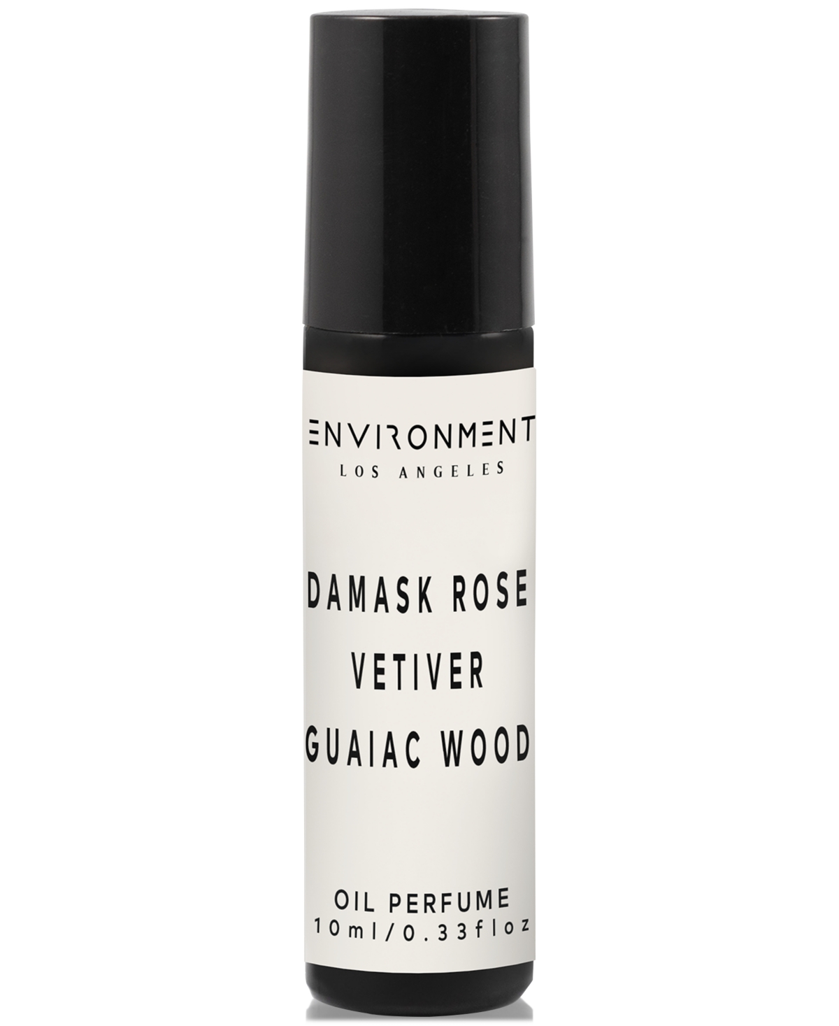 Damask Rose, Vetiver & Guaiac Wood Roll-On Oil Perfume (Inspired by 5-Star Luxury Hotels), 0.33 oz.