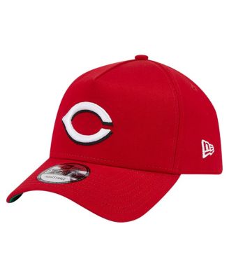 Men's Red Cincinnati Reds Team Color A-Frame 9forty Adjustable Hat