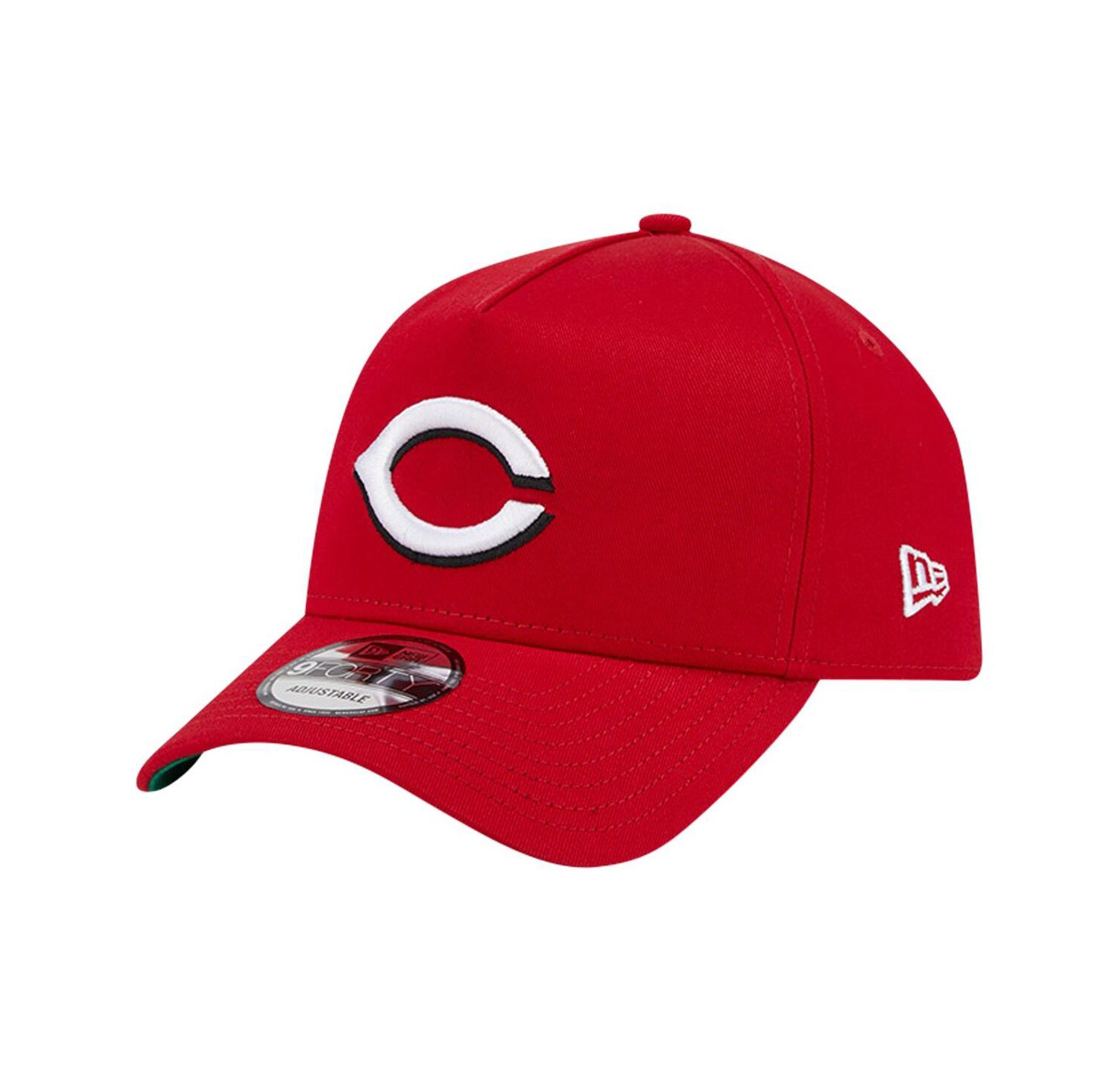 Men's Red Cincinnati Reds Team Color A-Frame 9forty Adjustable Hat