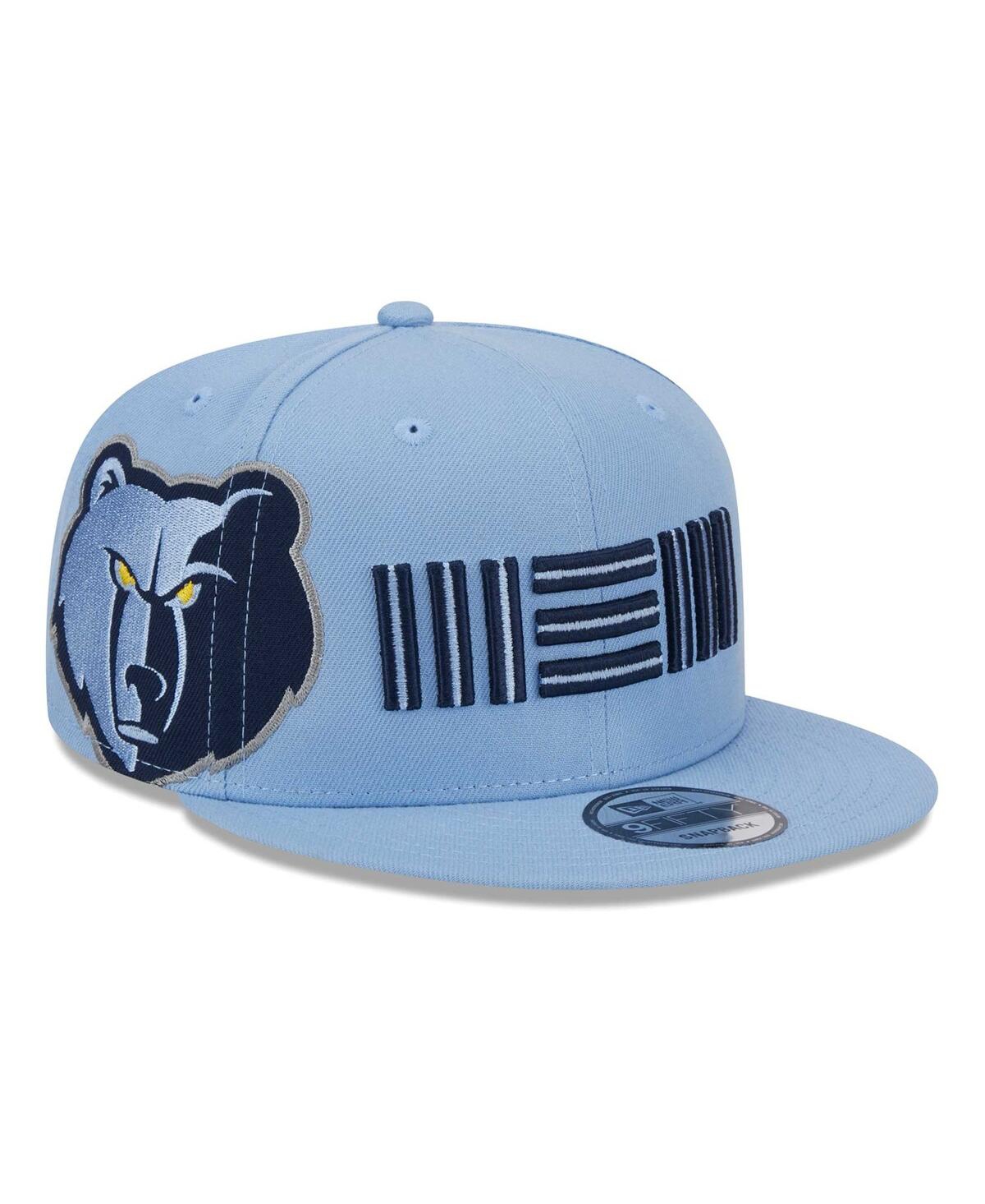 Men's Light Blue Memphis Grizzlies Side Logo 9fifty Snapback Hat - Light Blue