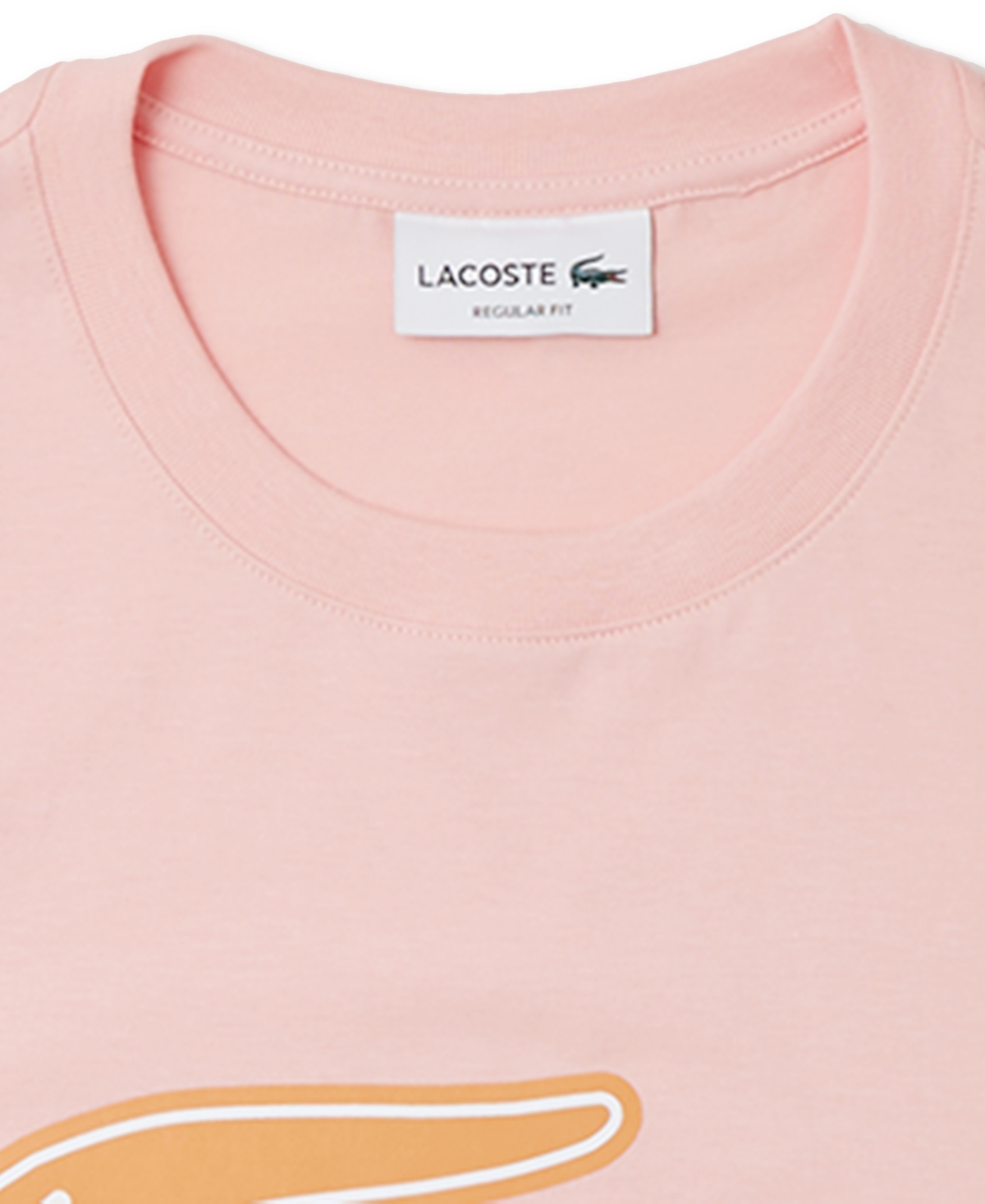 Lacoste Men's Short Sleeve Crewneck Logo Graphic T-Shirt, Created for Macy's - Kf9 Waterlily