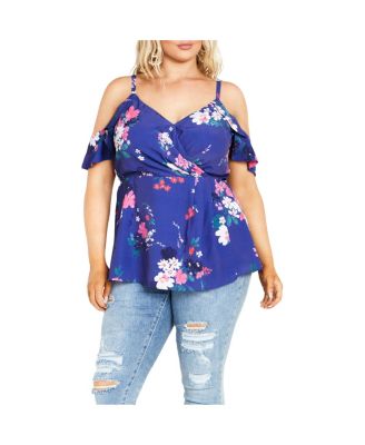 Plus Size Kallie Print Top
